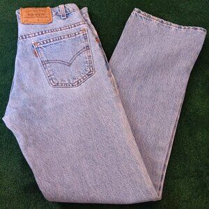Vintage Levi's 517 Orange Tab Made in USA Straight Leg Jeans